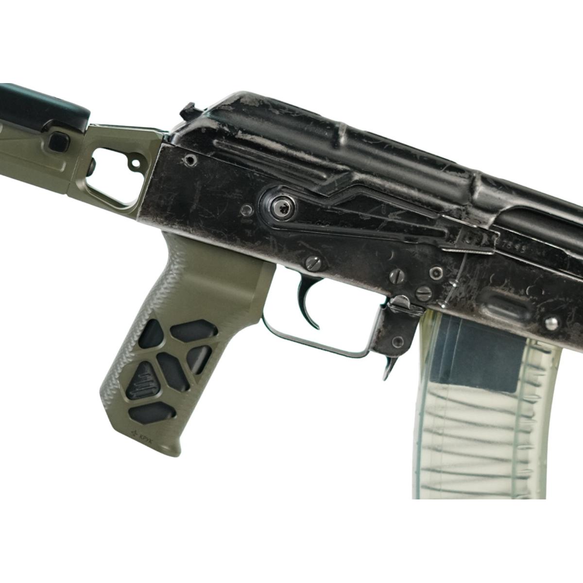 kruk chwyt pistoletowy aluminiowy jack mini jack akm ak 74 coyote crc 9u081