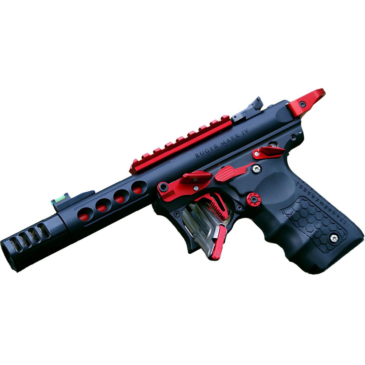tandemkross accelerator forward thumb ledge podporka pod kciuk ruger mark iv 22 45 czerwona tk26n0535red1
