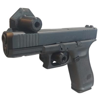 mp or pistol holder szary