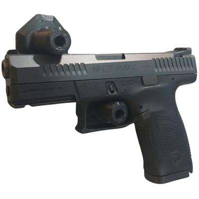 mp or pistol holder szary