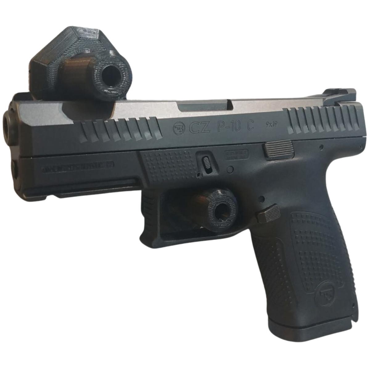 mp or pistol holder szary