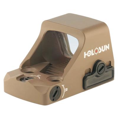 holosun kolimator hs407k x2 open reflex sub compact pistol sight fde