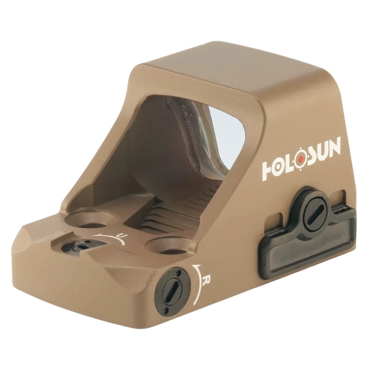 holosun kolimator hs407k x2 open reflex sub compact pistol sight fde