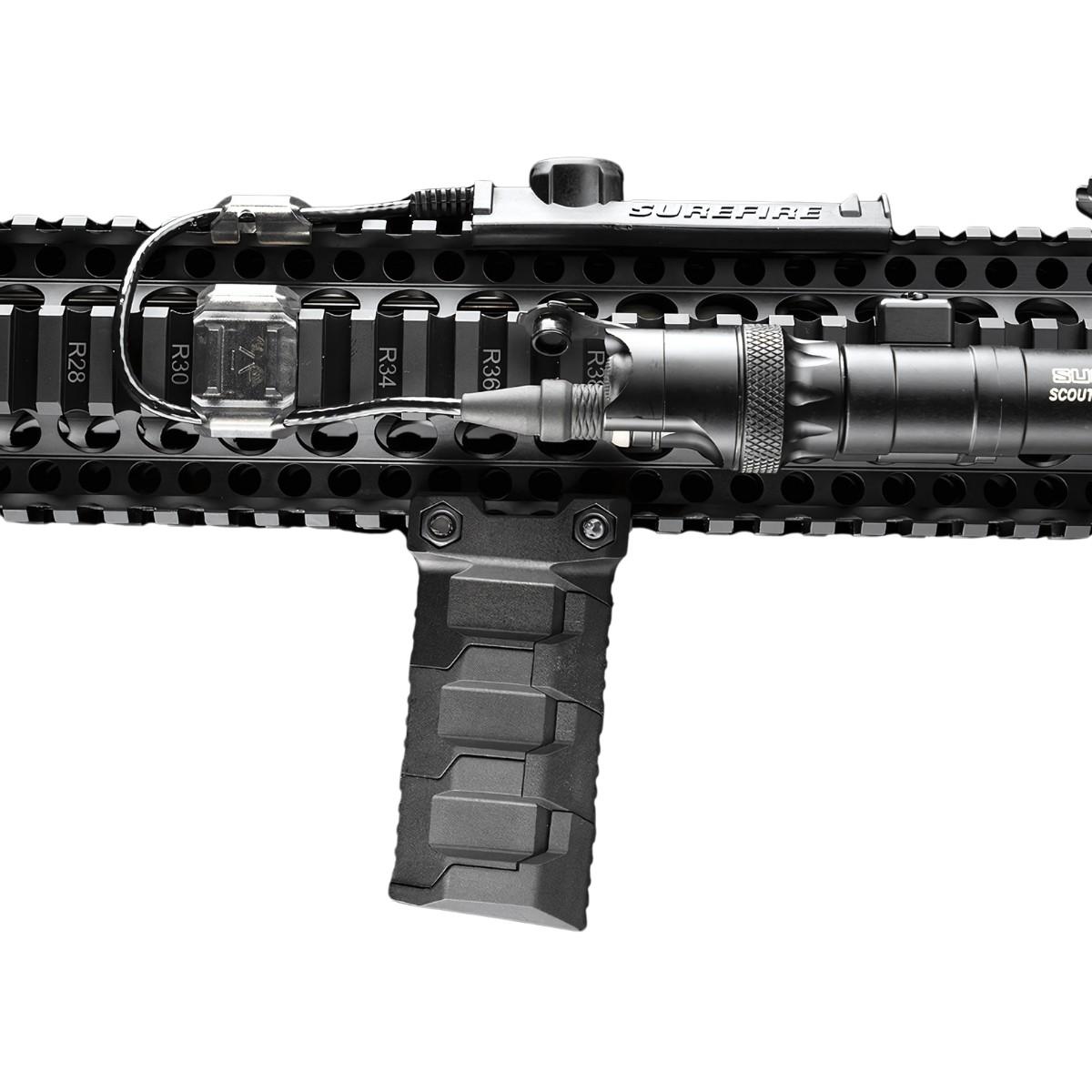 strike industries chwyt przedni strike stacked angled cms picatinny fde si ar cms psaf fde