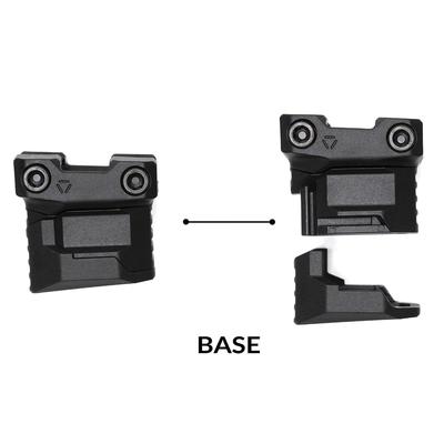 strike industries chwyt przedni strike stacked angled cms picatinny fde si ar cms psaf fde