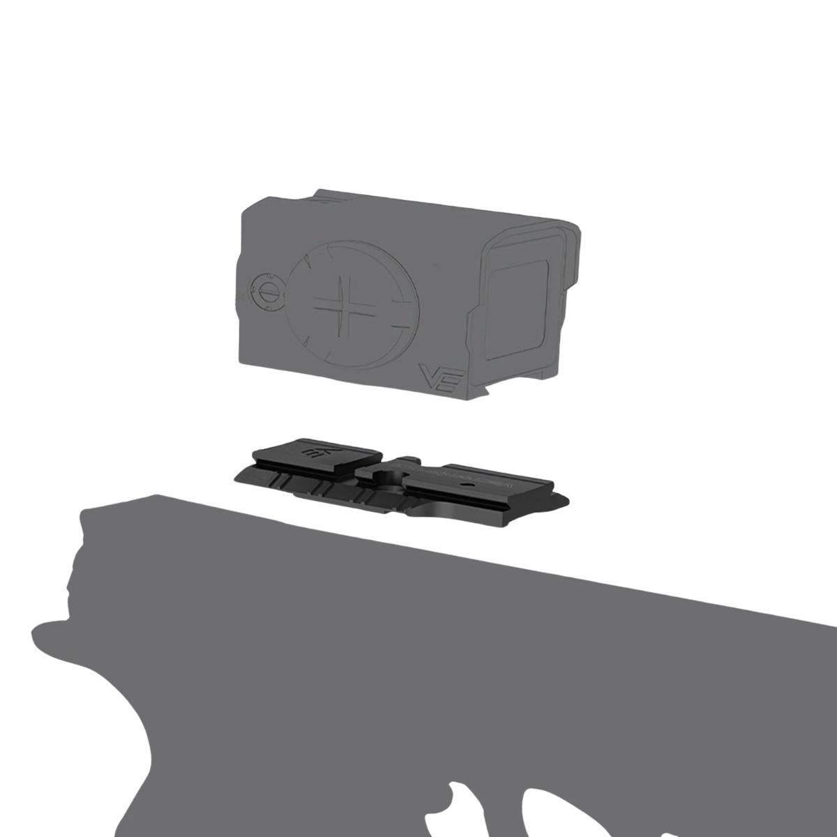 vector optics plytka montazowa do cz shadow 2 standard vod scfrm 18