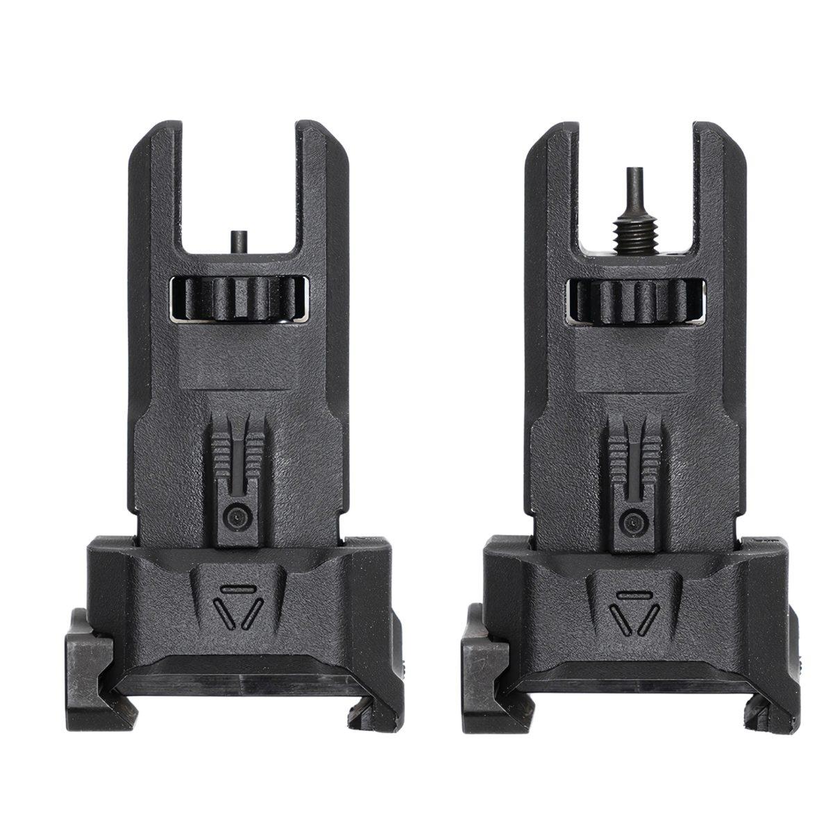 strike industries przyrzady celownicze strike polymer backup sights skladane picatinny czarne si spbus