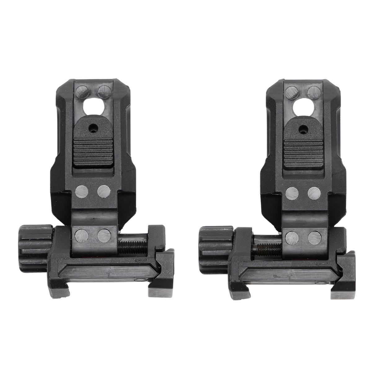 strike industries przyrzady celownicze strike polymer backup sights skladane picatinny czarne si spbus