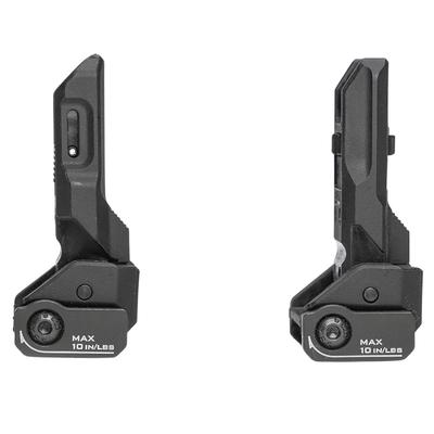 strike industries przyrzady celownicze strike polymer backup sights skladane picatinny czarne si spbus