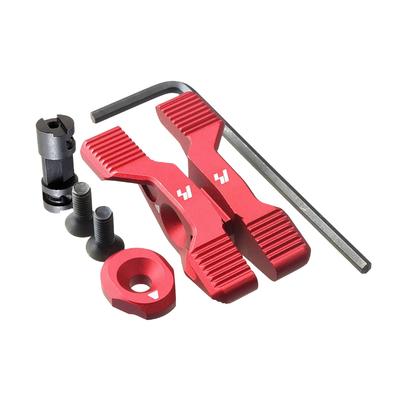 strike industries powiekszony obustronny selektor strike switch do platformy ar15 czerwony ar s ss red