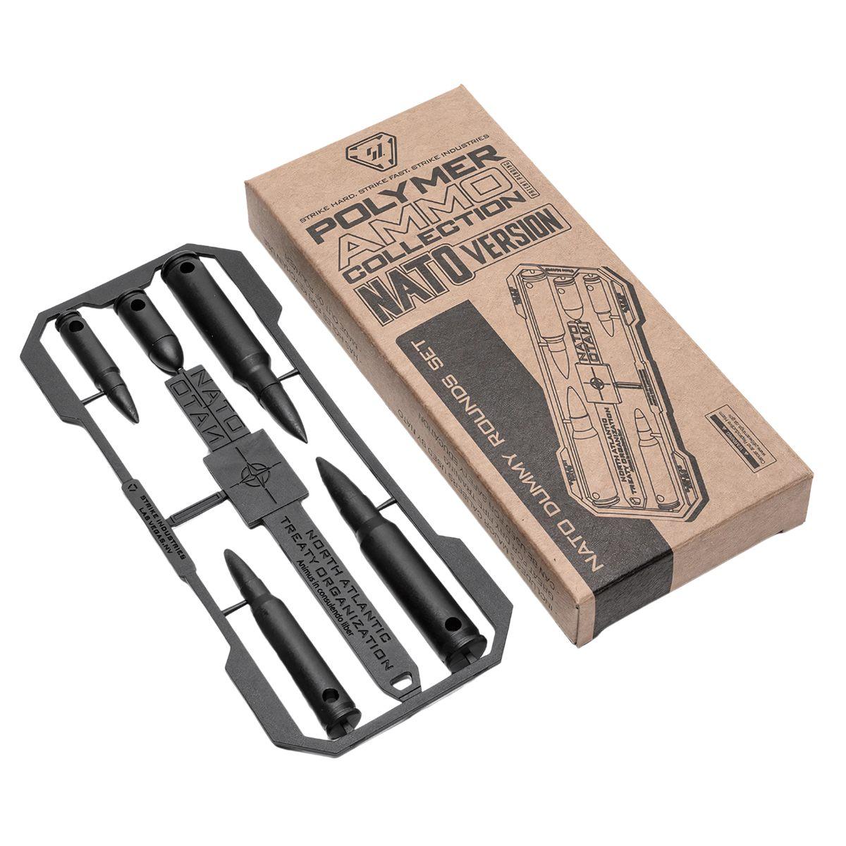 strike industries zestaw zbijakow do broni nato polimerowe czarny si ammoc nato bk