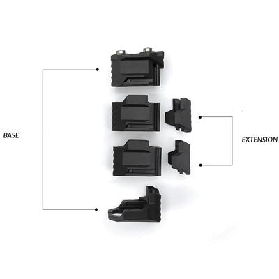 strike industries chwyt przedni strike stacked angled cms m lok czarny si ar cms saf