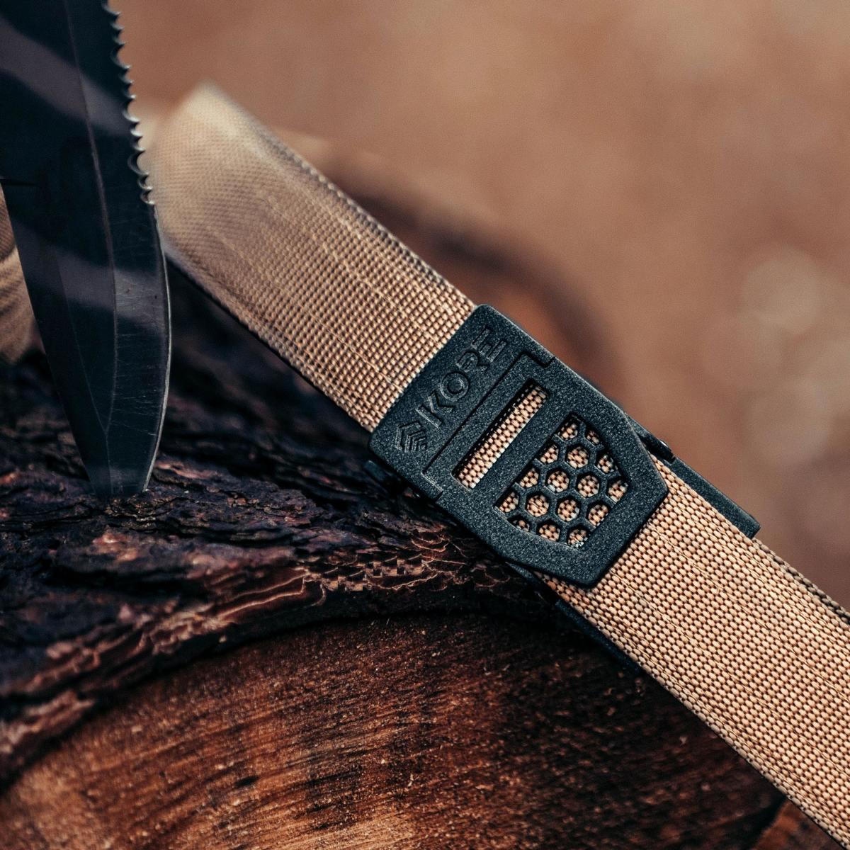 kore pas taktyczny essentials tactical nylon gun belt x6 tan