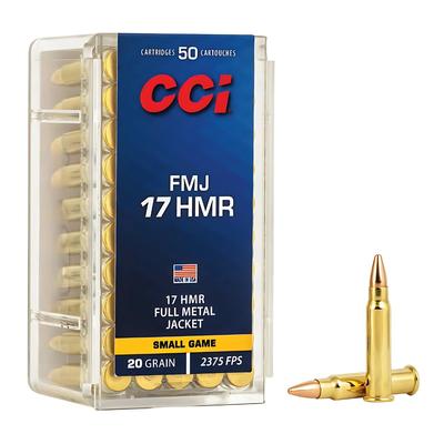 CCI FMJ .17 HMR 20gr