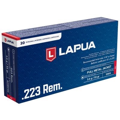 Lapua FMJ .223Rem 3,6g/55gr