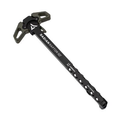 radian weapons obustronna wentylowana dzwignia przeladowania ar 15 radian raptor sd szara r0561