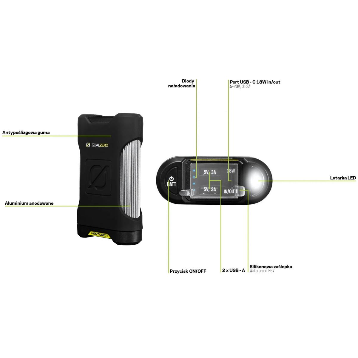 goal zero powerbank venture 35