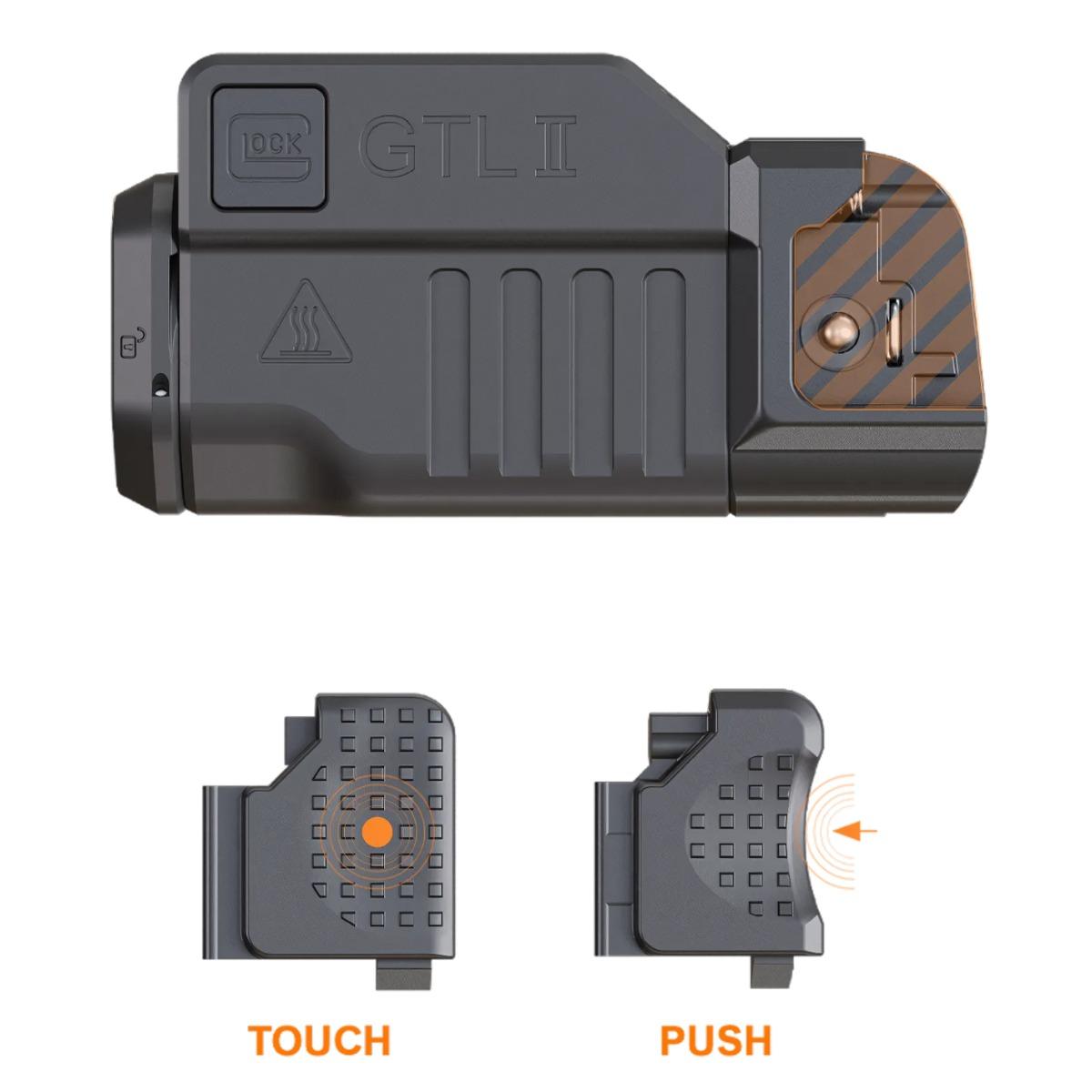 glock latarka gtl ii led aluminiowa 76202
