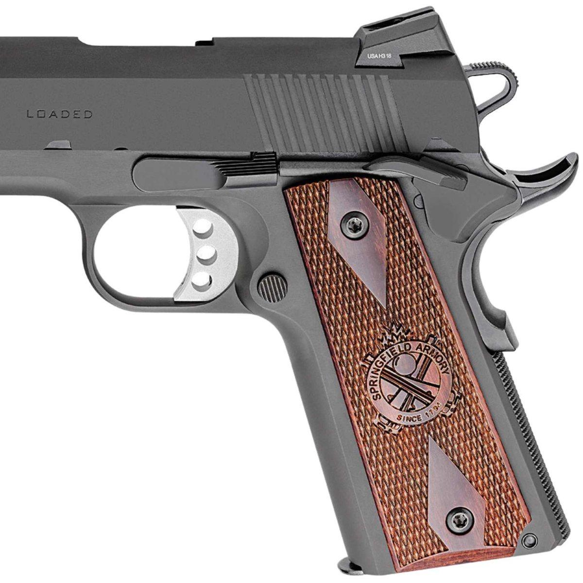 springfield 1911 loaded 45acp blk