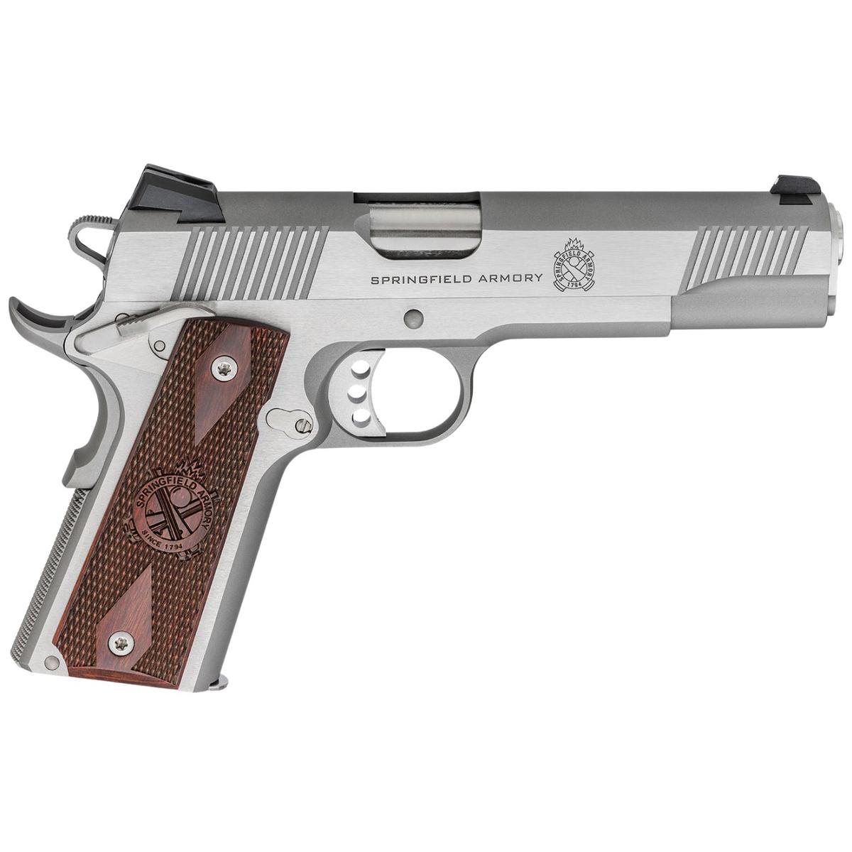 springfield 1911 loaded 45acp stainless