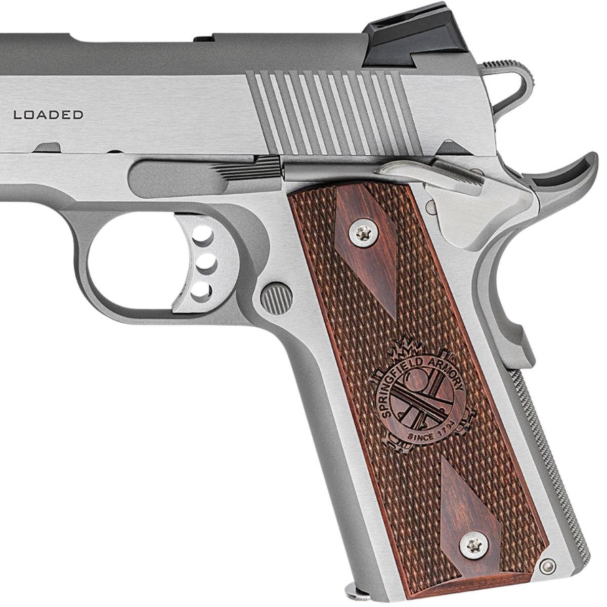 springfield 1911 loaded 45acp stainless