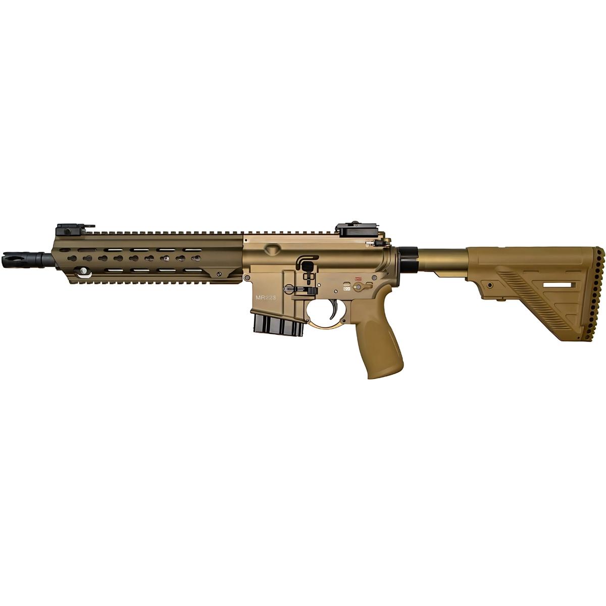 heckler koch mr223 11 hkey green brown