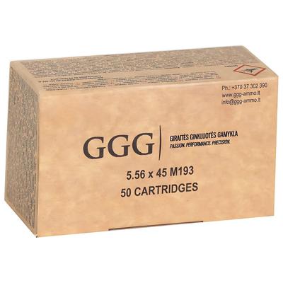 .223 Rem GGG FMJ 55gr (M193)