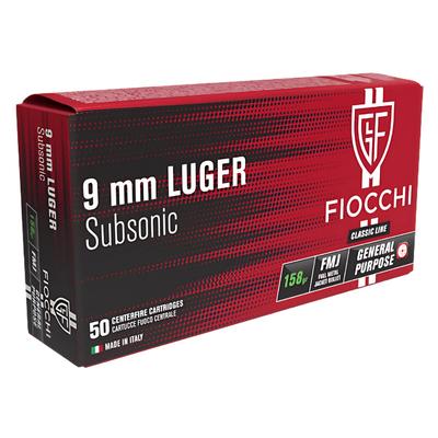 Fiocchi 9x19 Subsonic 10,2...