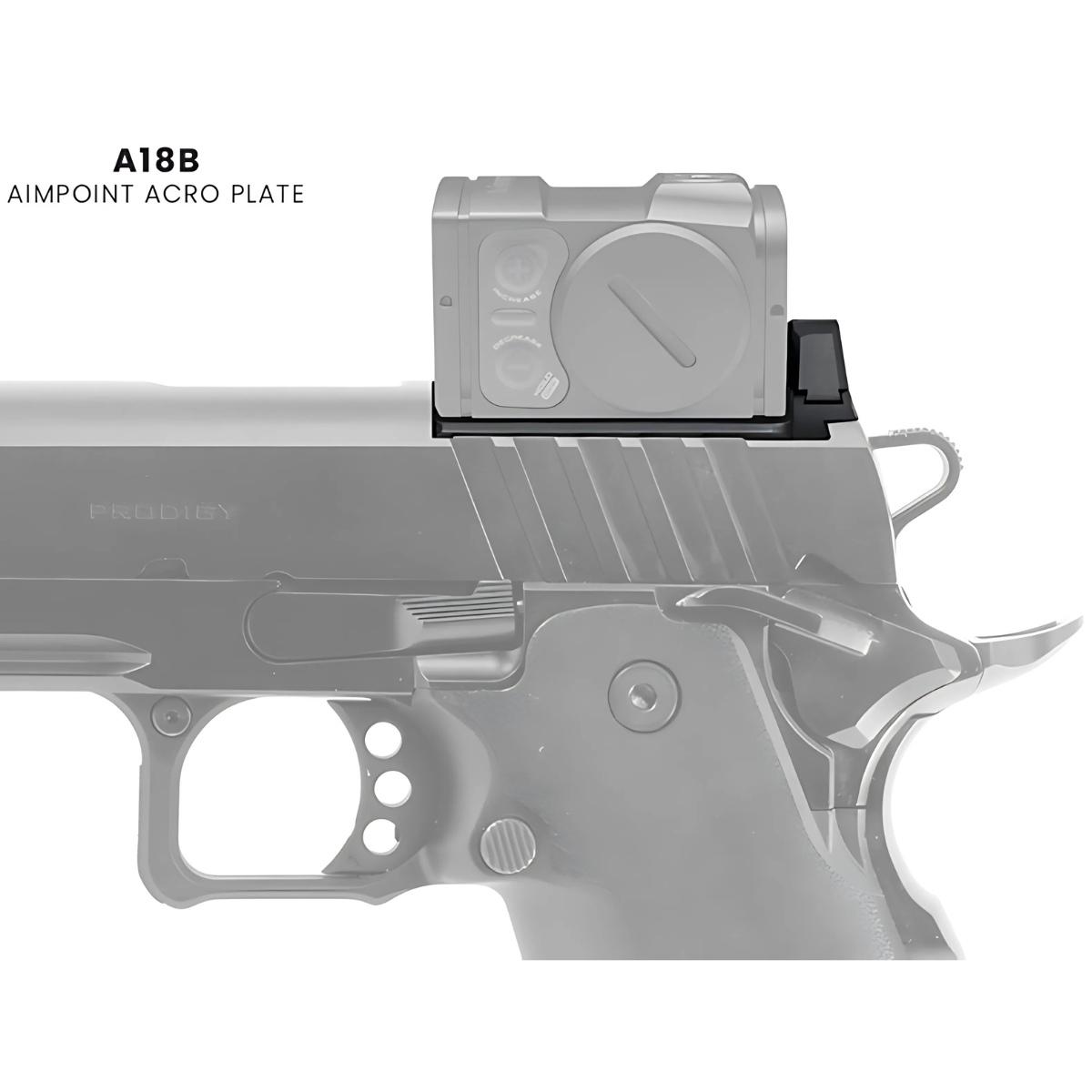 springfield plytka montazowa z przyrzadami do pistoletu springfield prodigy aimpont acro ph5077n acro plt ret