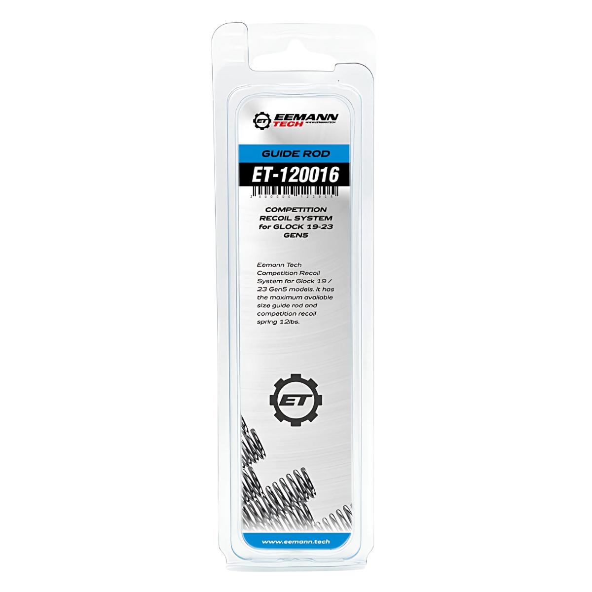 eemann tech competition recoil system for glock 19 23 gen5 et 120016