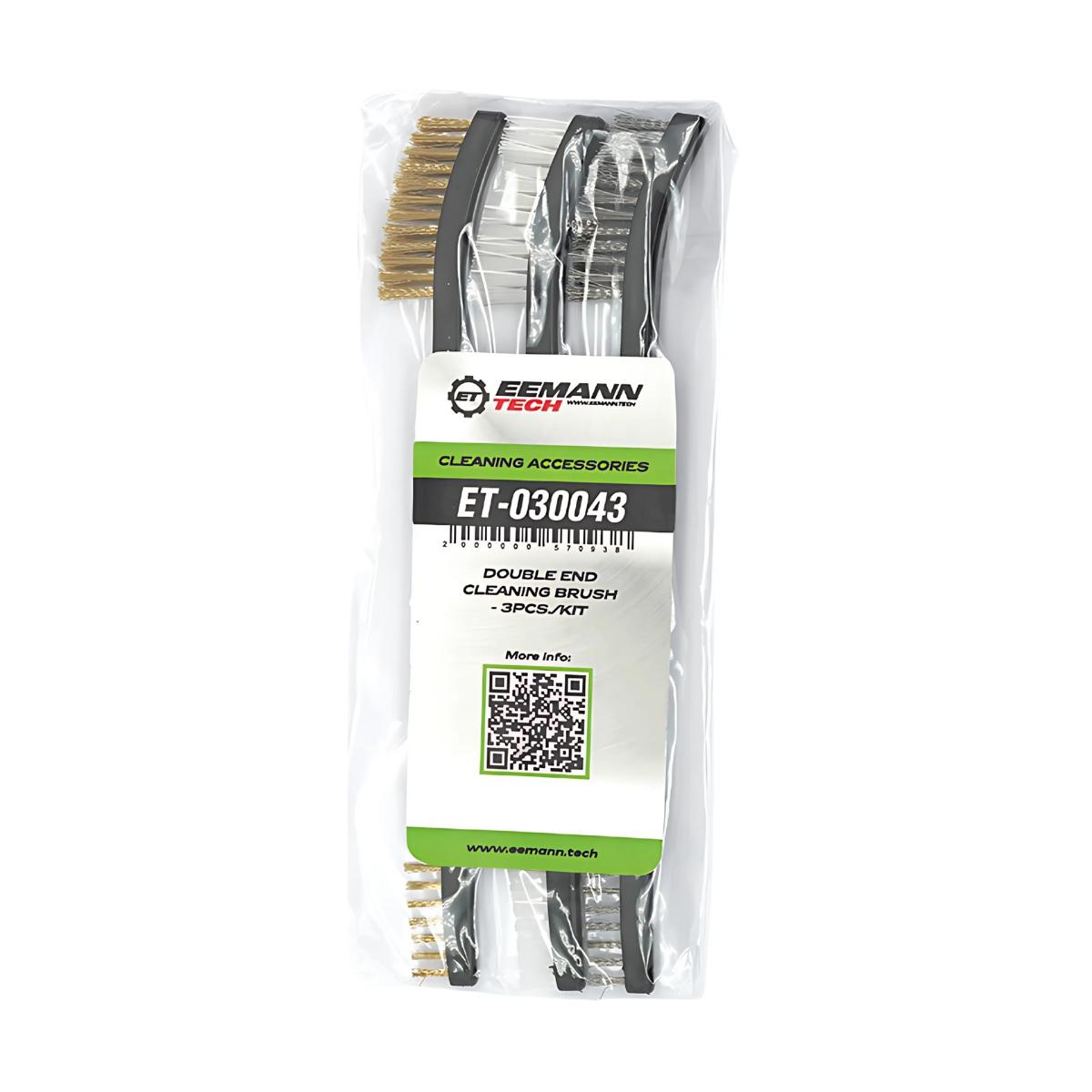 eemann tech zestaw 3 obustronnych szczotek do czyszczenia et 030043