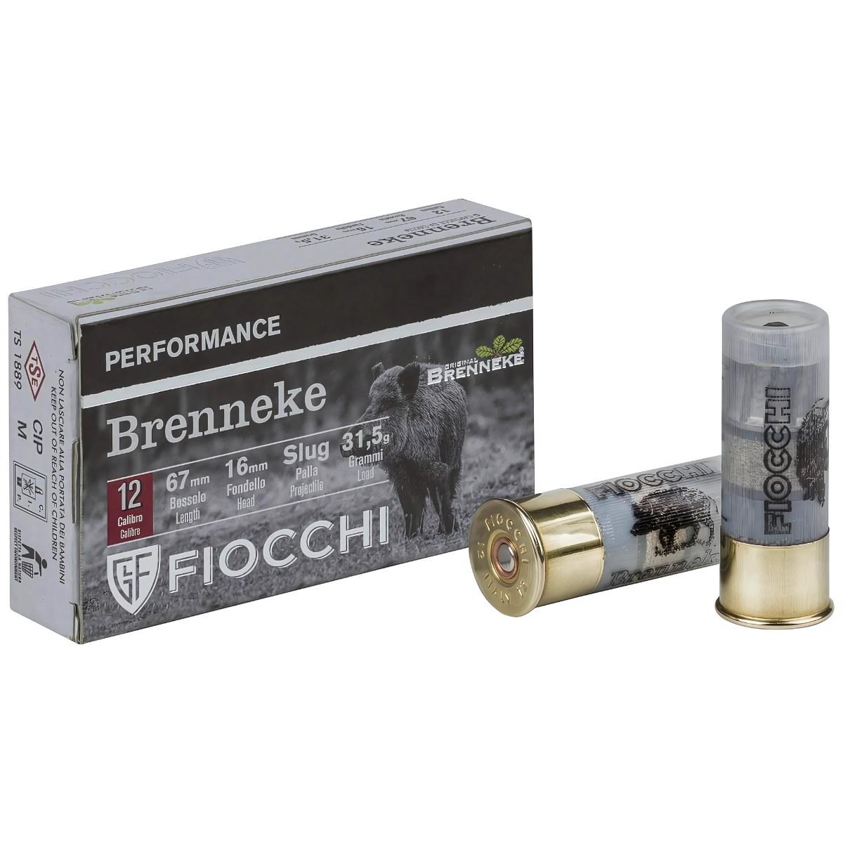 fiocchi 12 67 performance brenneke slug 31 5g