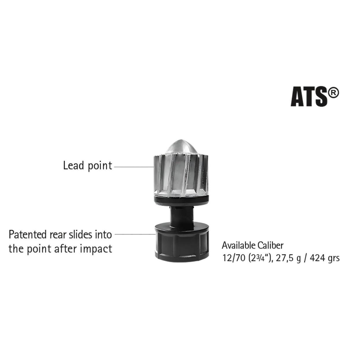 brenneke 12 70 ats antiterrorslug 27 5g 123840