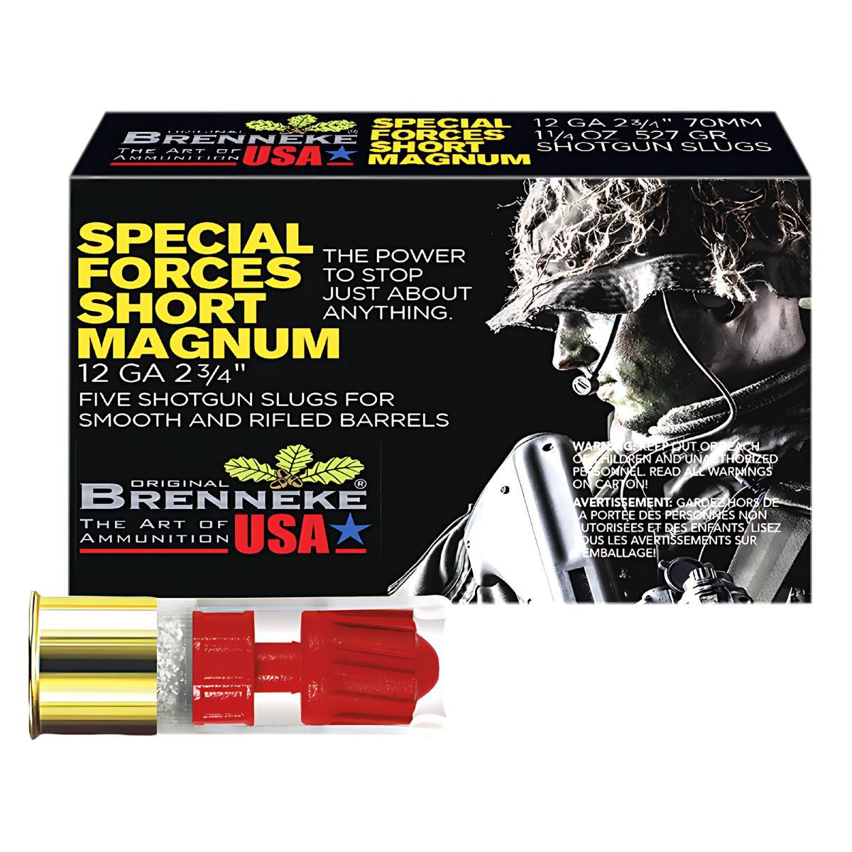 brenneke 12 70 special forces short magnum 34g sl 122sfm