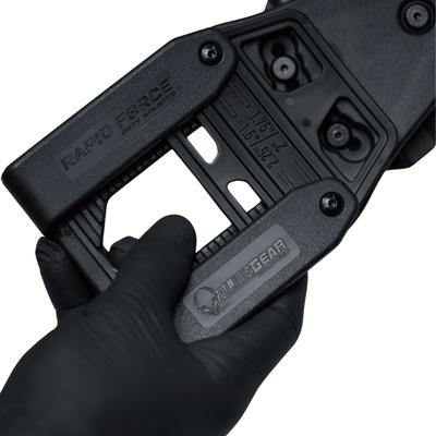 alien gear holsters montaz niski l na pasek do kabury rapid force duty rbs l bk c