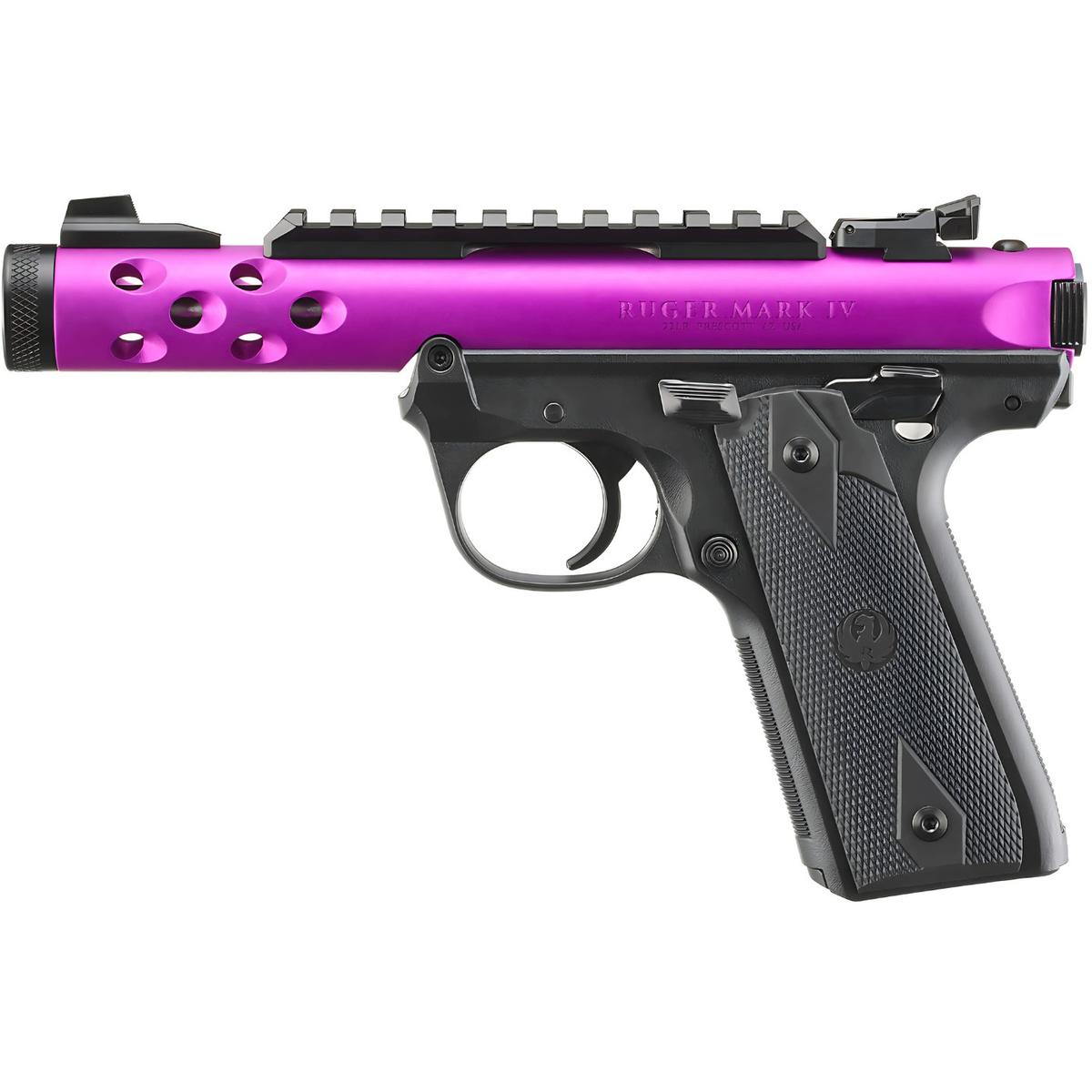 Ruger Mark IV 22/45 Lite Purple (43915)