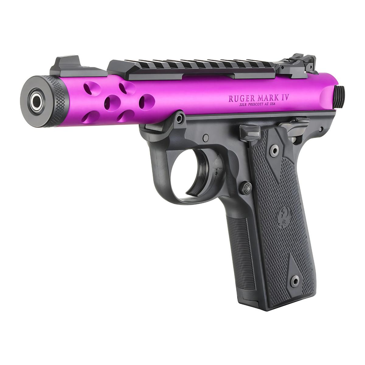ruger mark iv 22 45 lite purple 43915