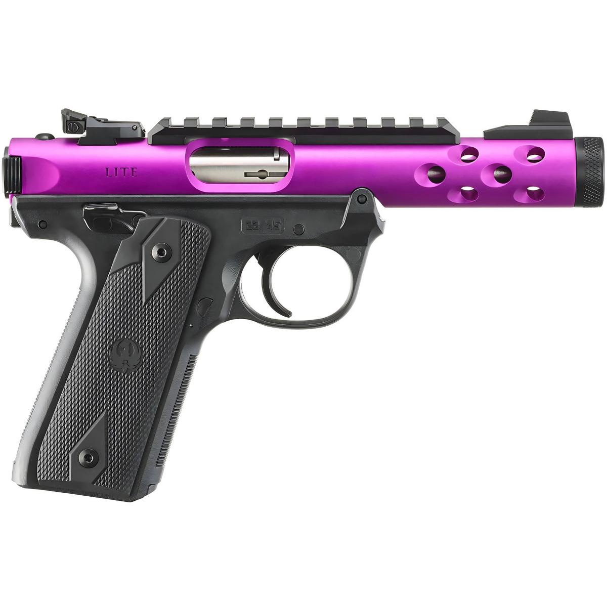 ruger mark iv 22 45 lite purple 43915