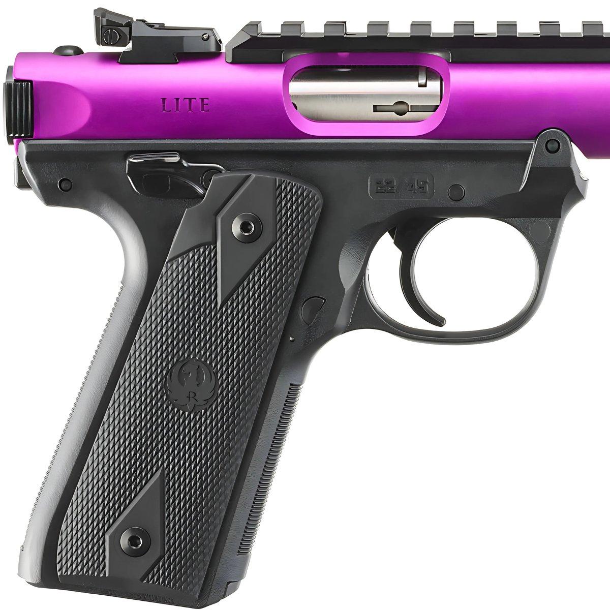 ruger mark iv 22 45 lite purple 43915