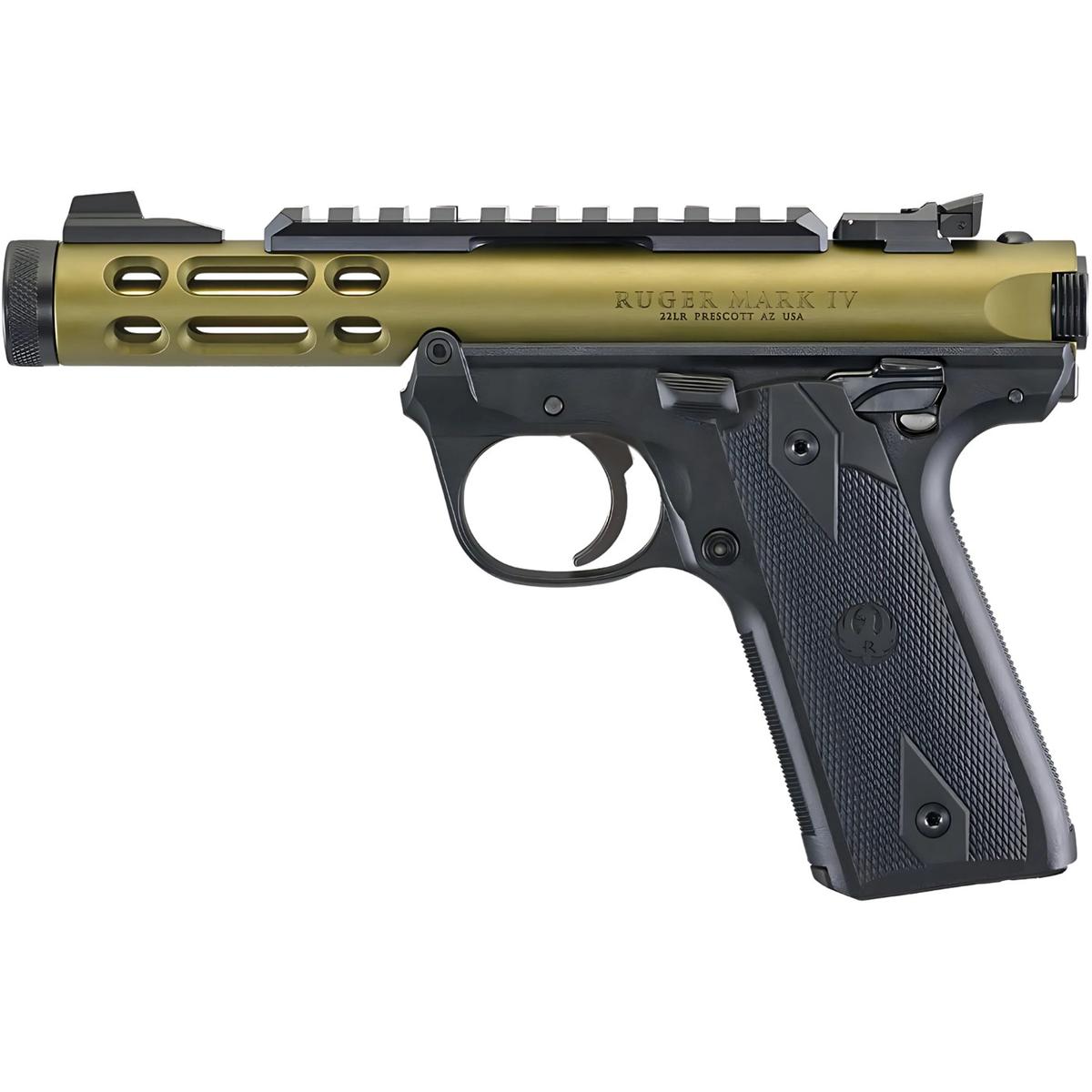 ruger mark iv 22 45 lite green 43916