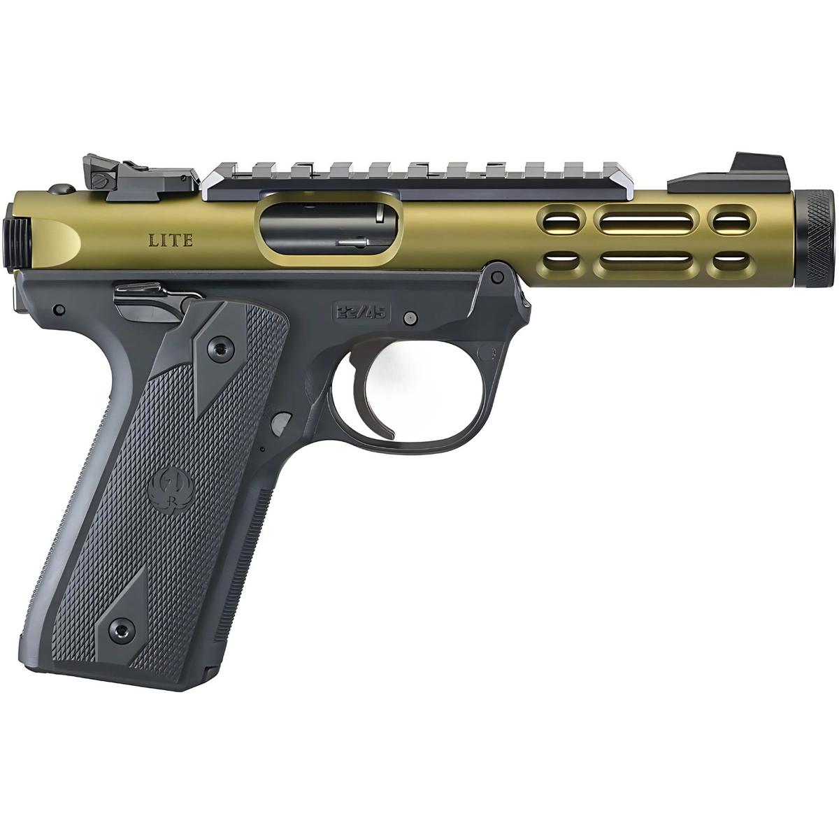 ruger mark iv 22 45 lite green 43916