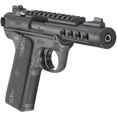 ruger mark iv 22 45 lite black red 43942