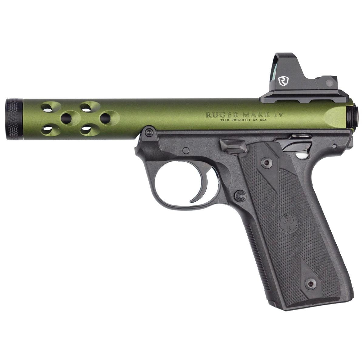 ruger mark iv 22 45 lite green z kolimatorem riton 43948