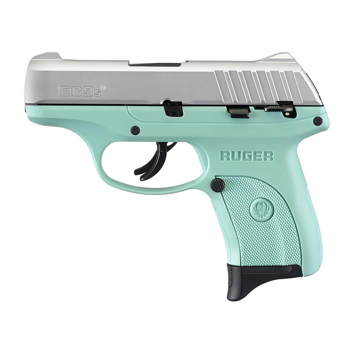 Ruger EC9s Aluminium/Turquise (13200)
