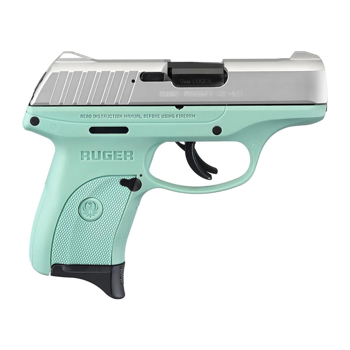 ruger ec9s aluminium turquise 13200