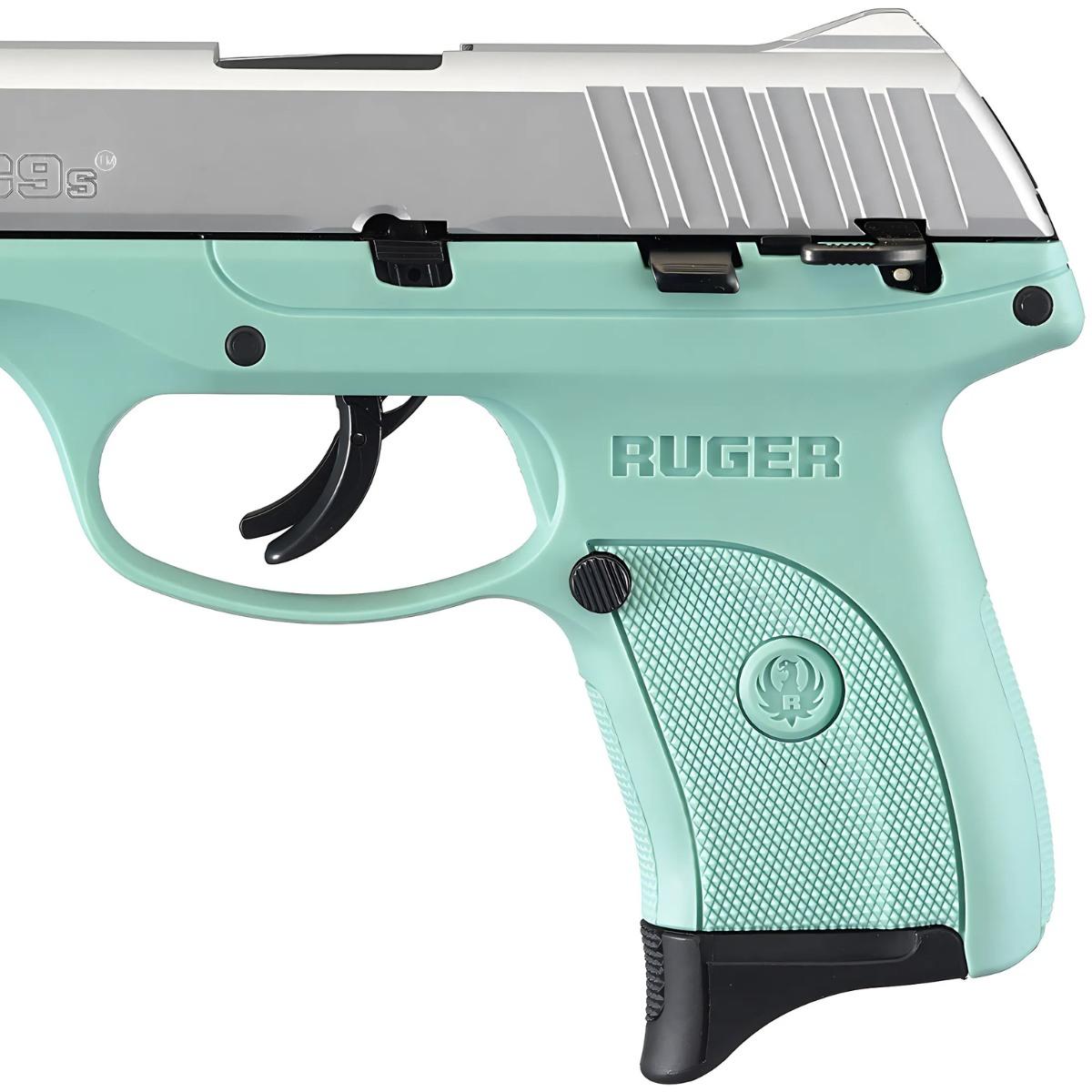 ruger ec9s aluminium turquise 13200