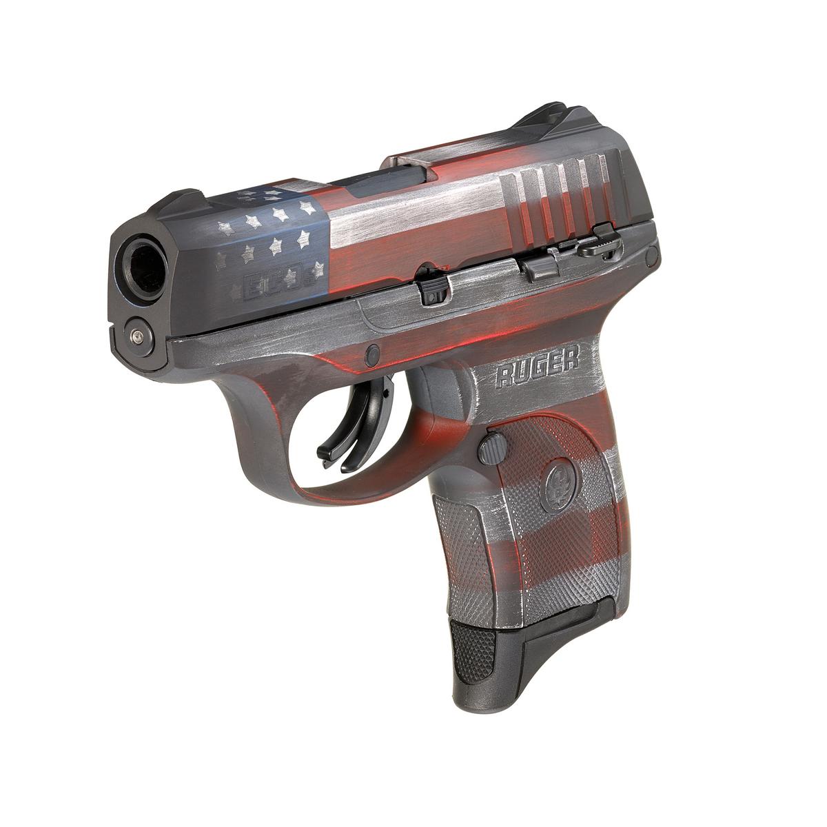 Ruger EC9s Battleworn Flag (13213)