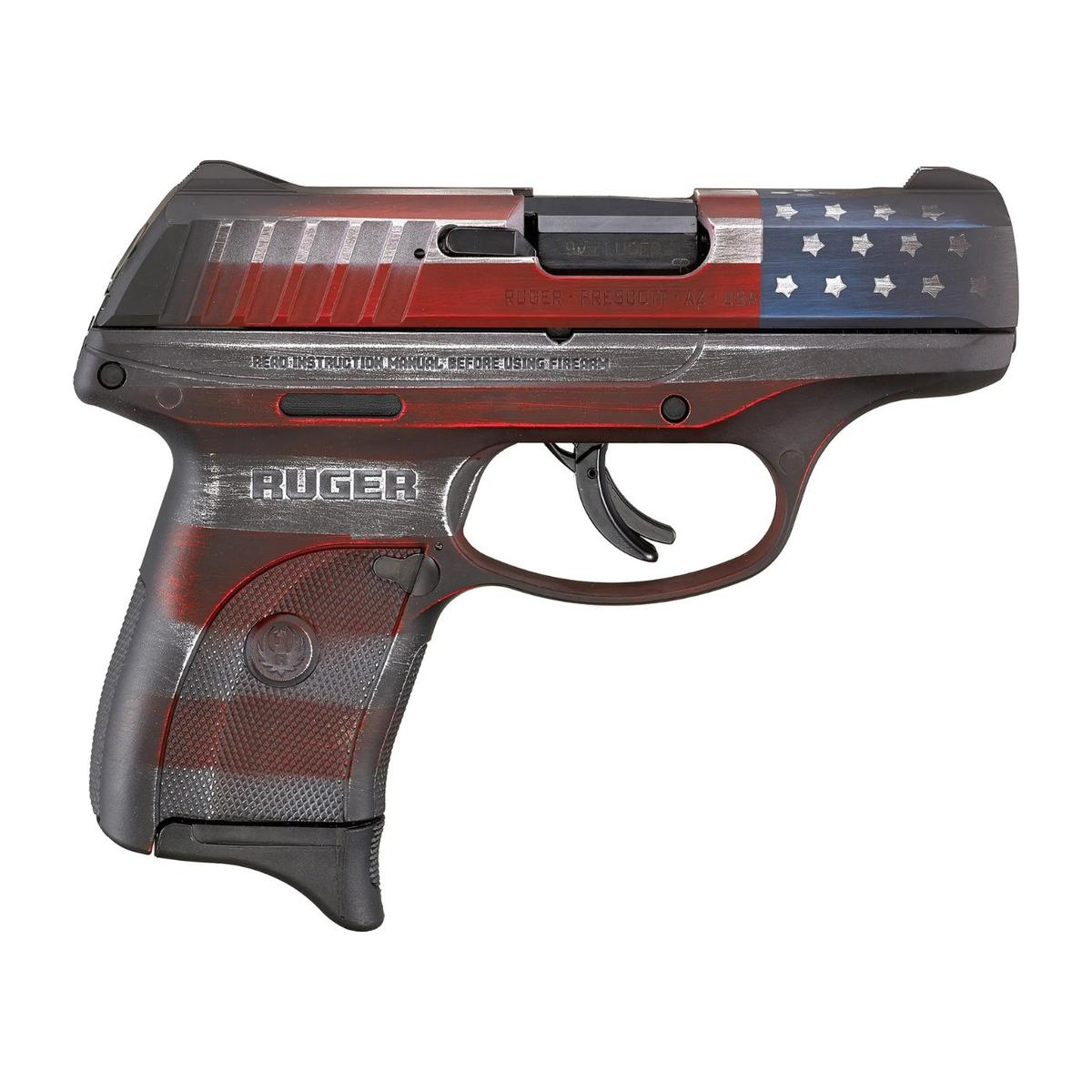 ruger ec9s battleworn flag 13213