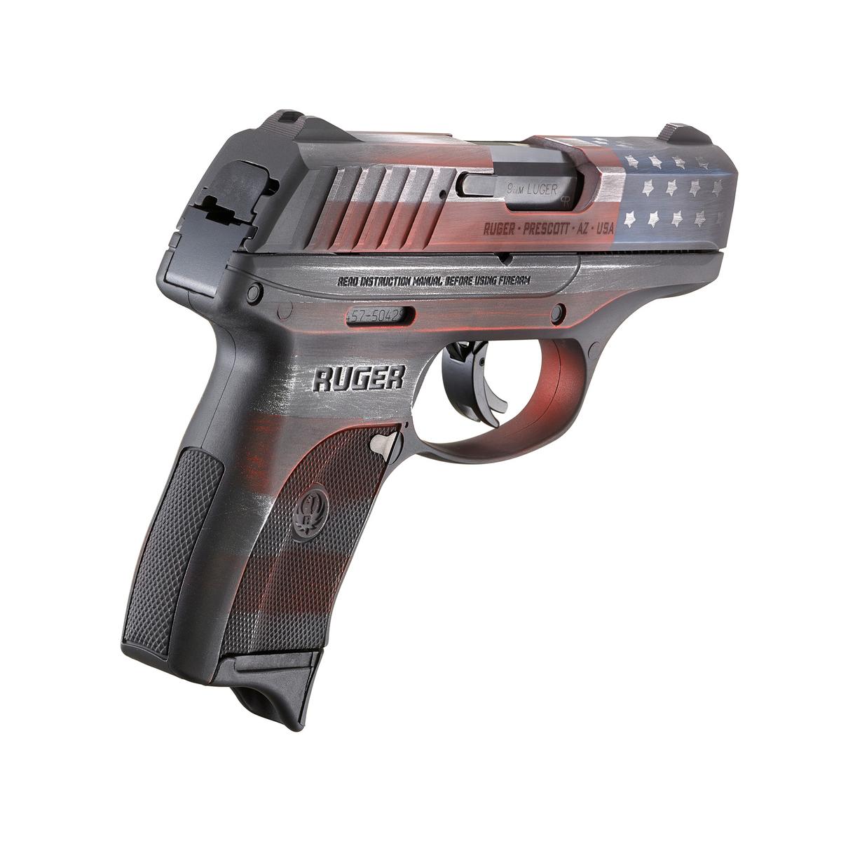 ruger ec9s battleworn flag 13213