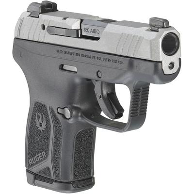 ruger lcp max silver black 13720